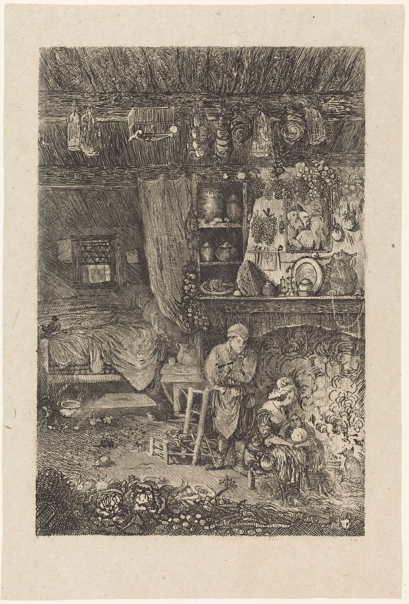 Flemish Interior, detail
