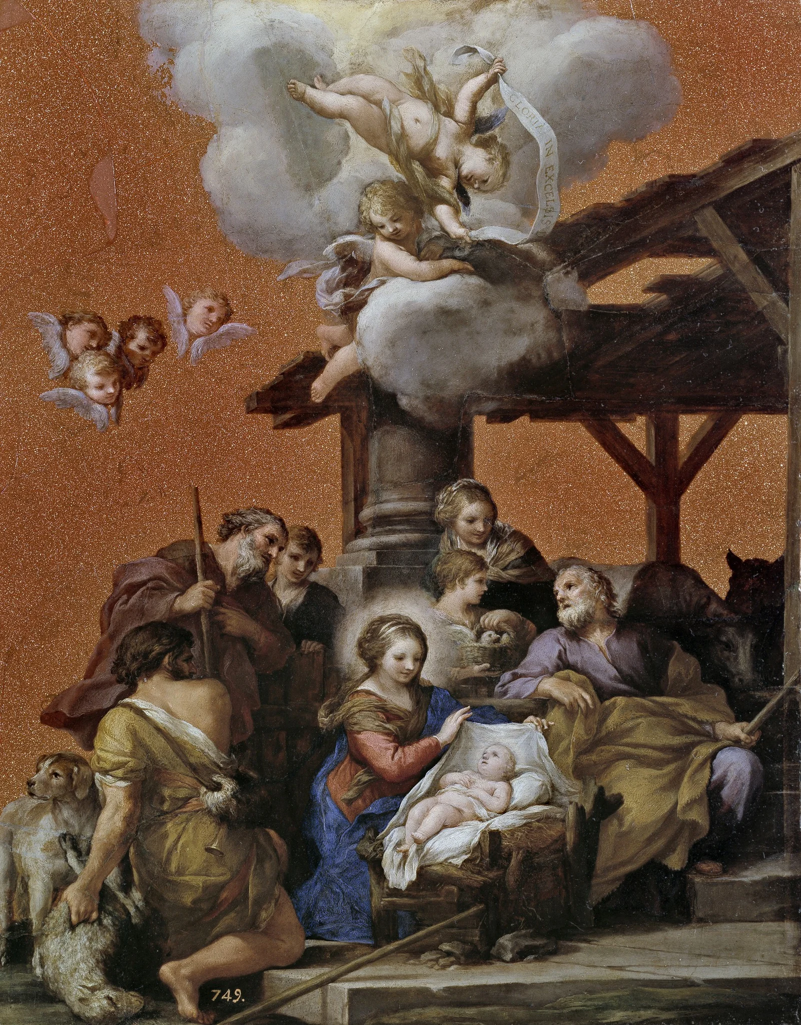 The Nativity, detail
