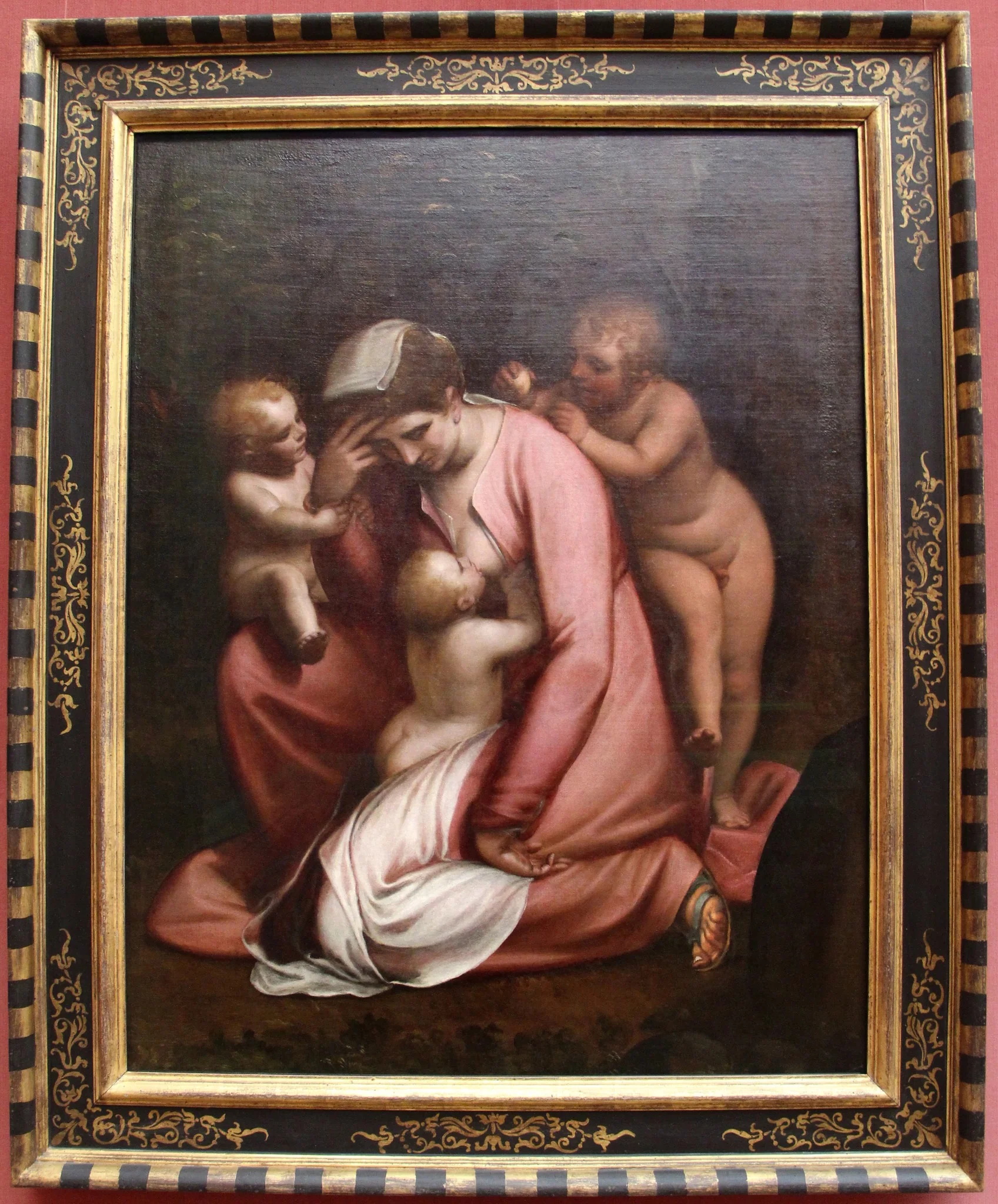 Caritas, detail