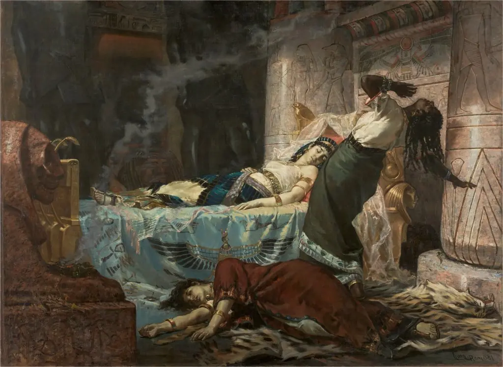 Cleopatra, by Juan Luna, oil, 1891