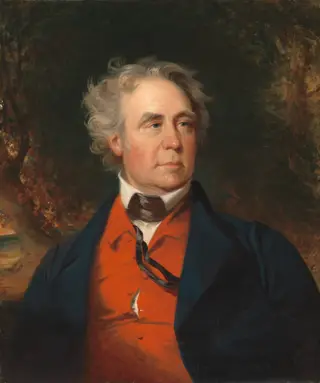 Richard Mentor Johnson, by John Neagle, oil, 1843