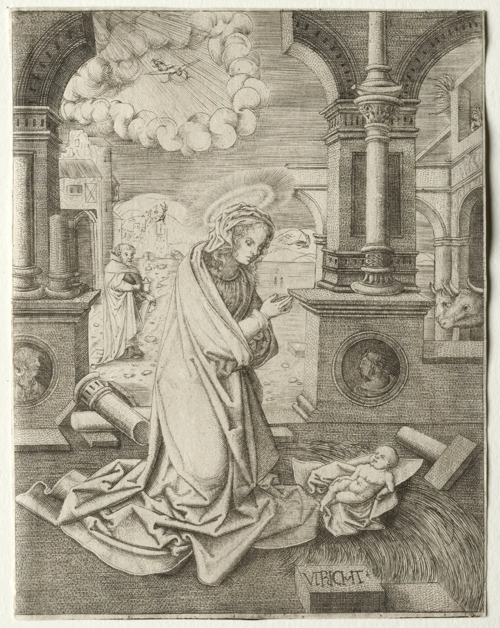 The Nativity, by Allaert Claesz, 1524