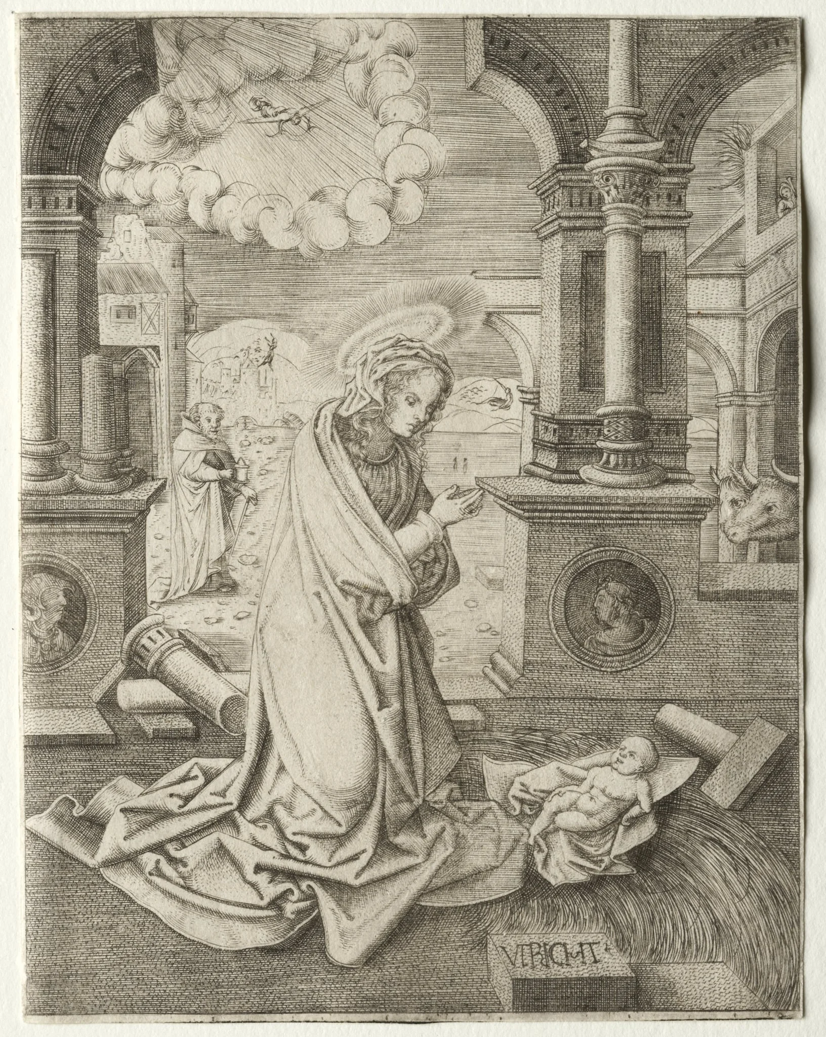 The Nativity, detail