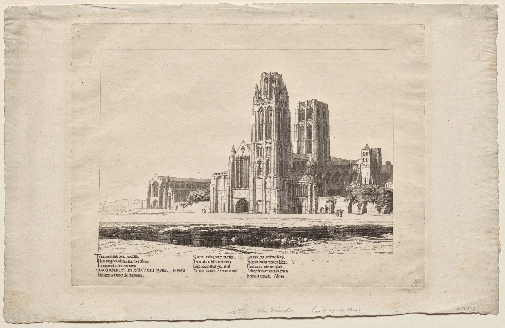 The Minster, detail