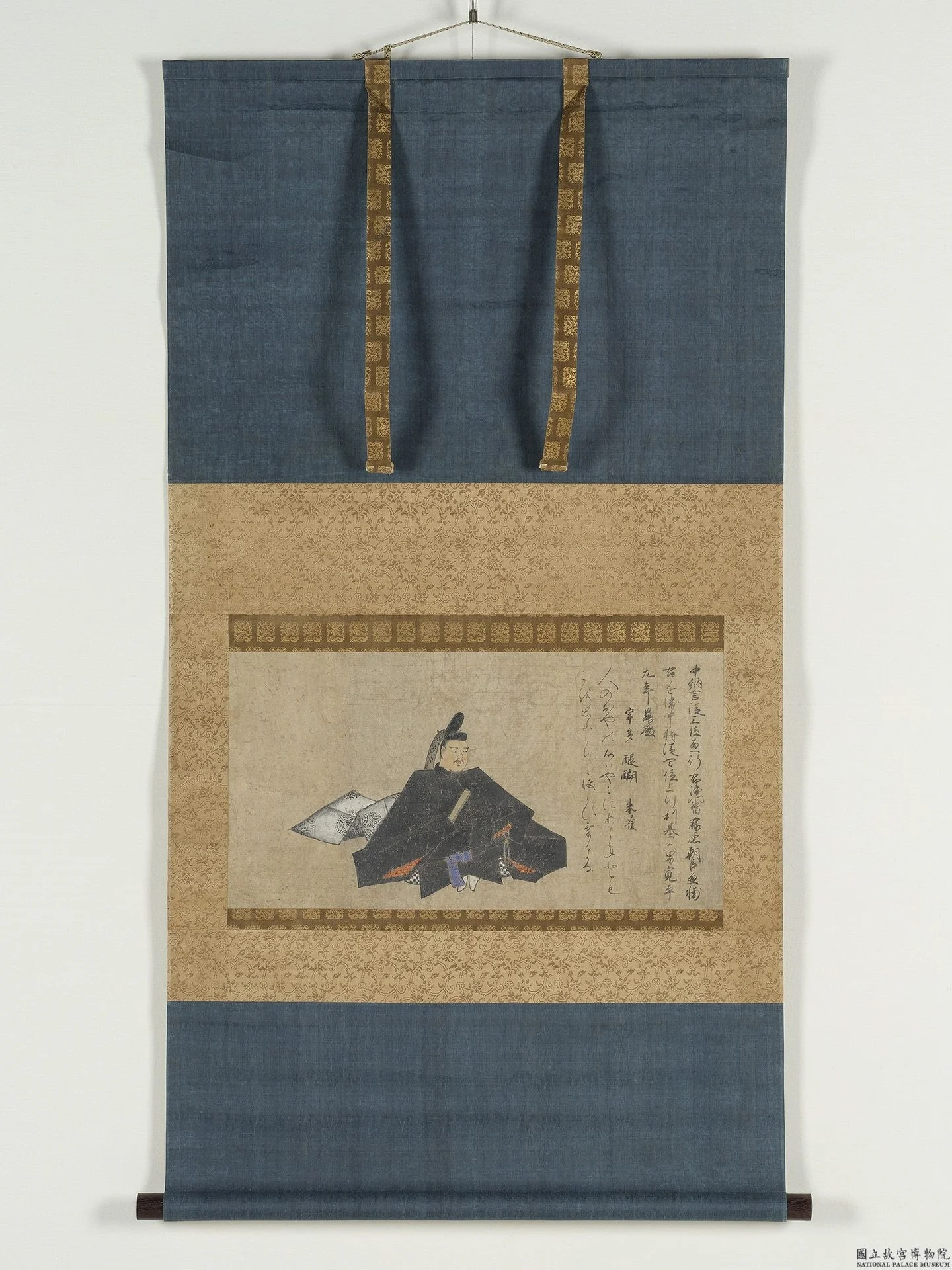 Portraits of Thirty-six Immortal Poets, Fujiwara no Kanesuke Kamakura period (14th century), Japan, detail