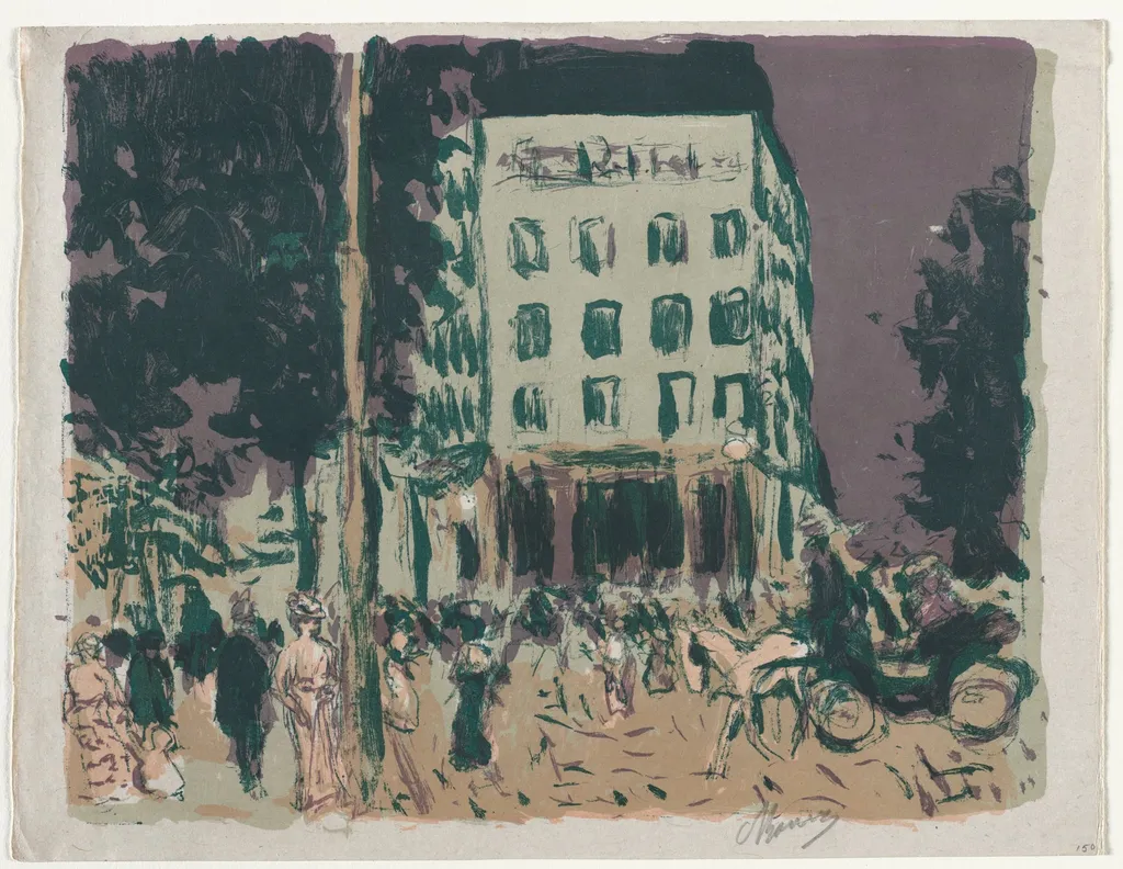 The Boulevards, by Pierre Bonnard, 1900