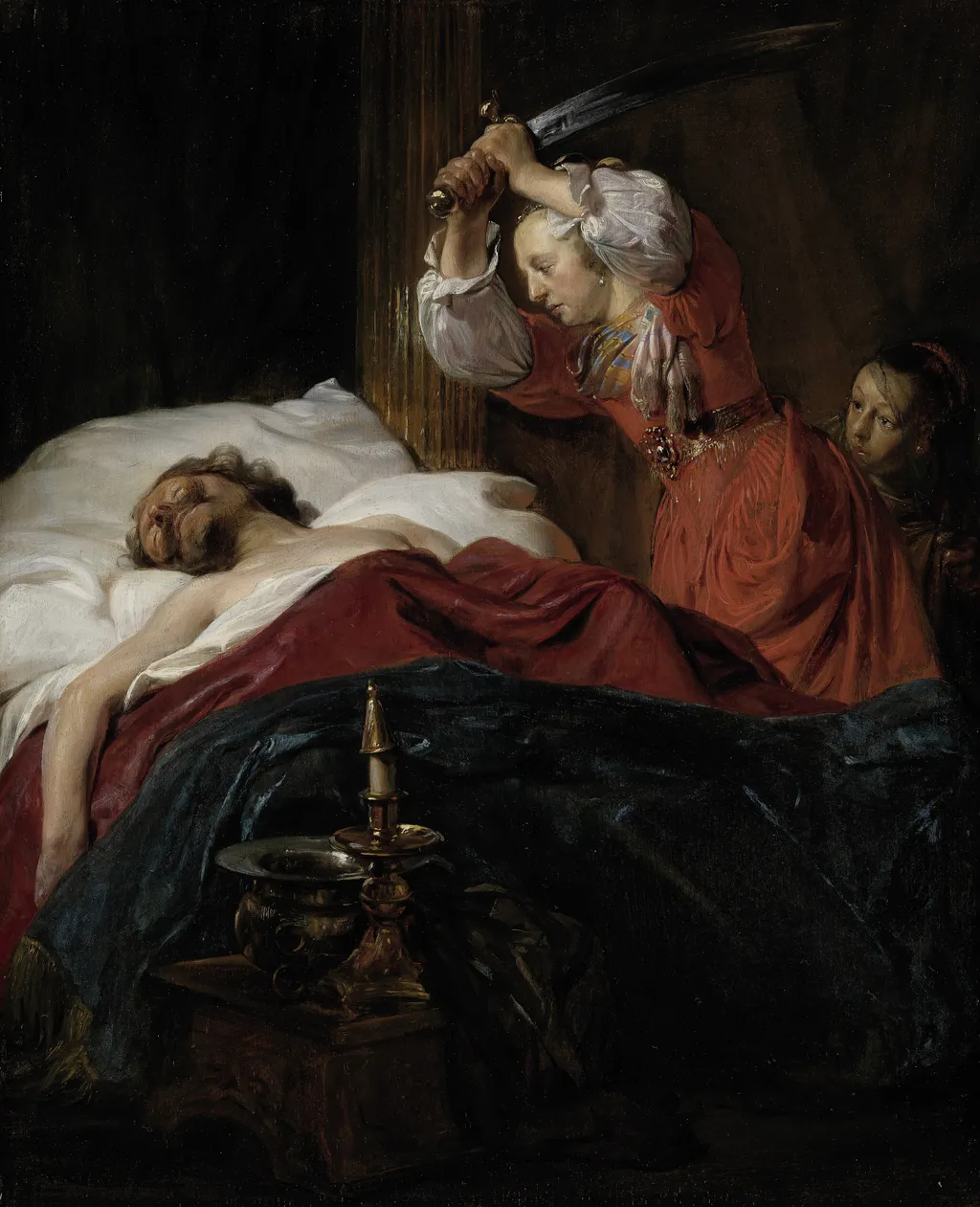 Judith en Holofernes, by Jan de Bray, oil, 1659