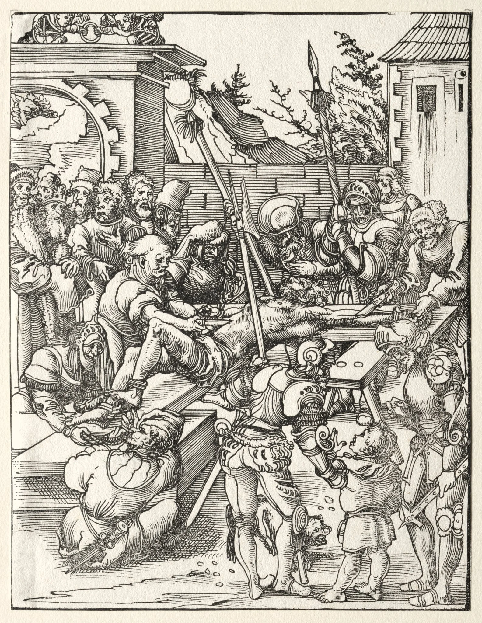 Martyrdom of St. Bartholomew, detail