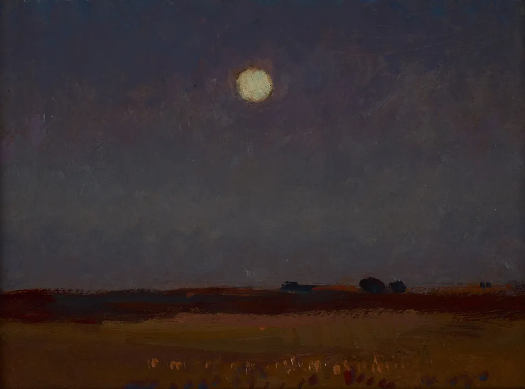 Moonlit Night, by Jan Stanisławski, unspecified, 1903