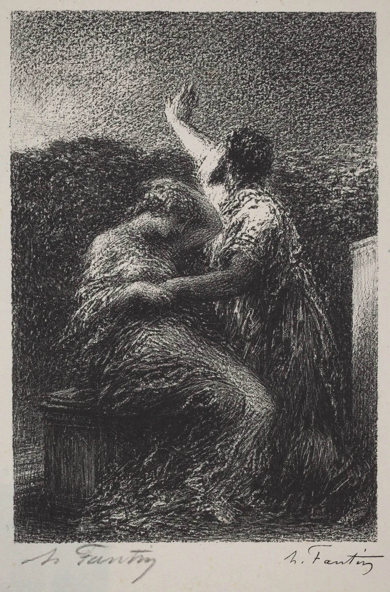 Le Mage Balthazar et Fatime, detail