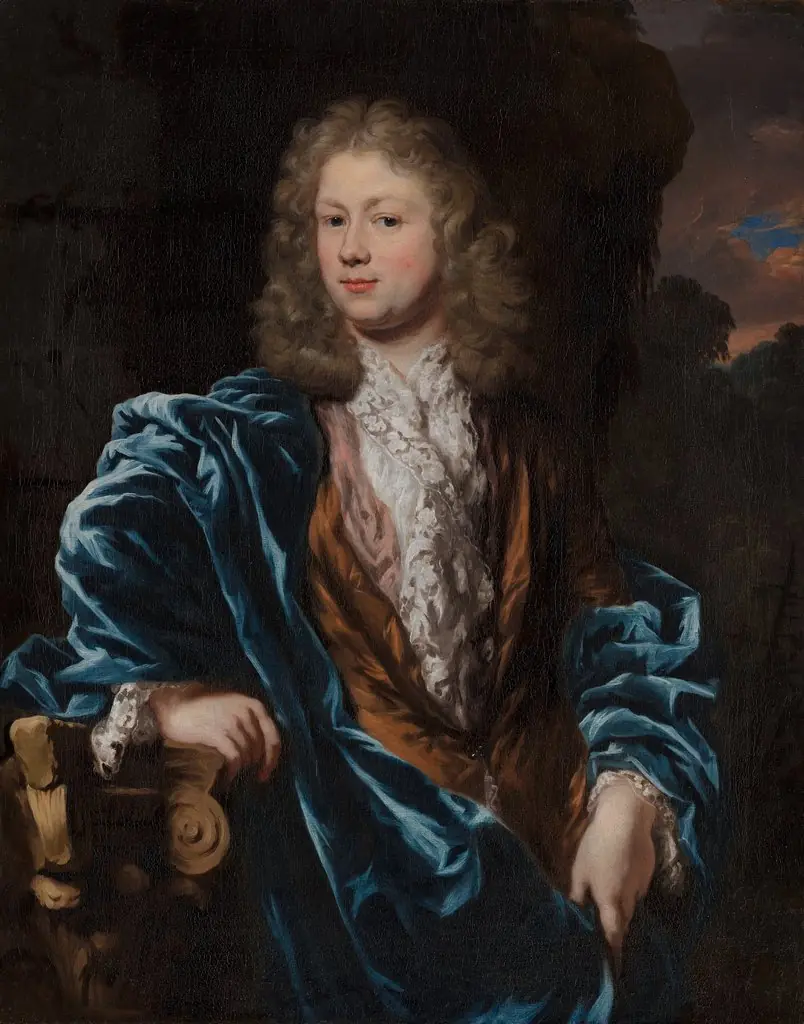 Portrait of Cornelis ten Hove, by Nicolaes Maes, oil, 1690