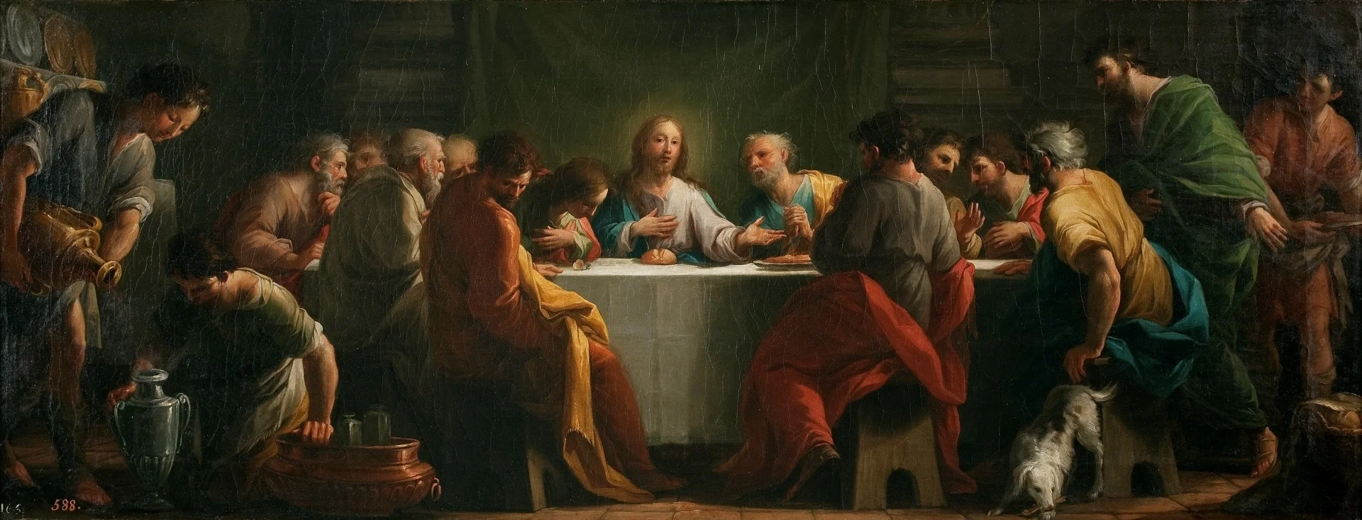 The Last Supper, detail