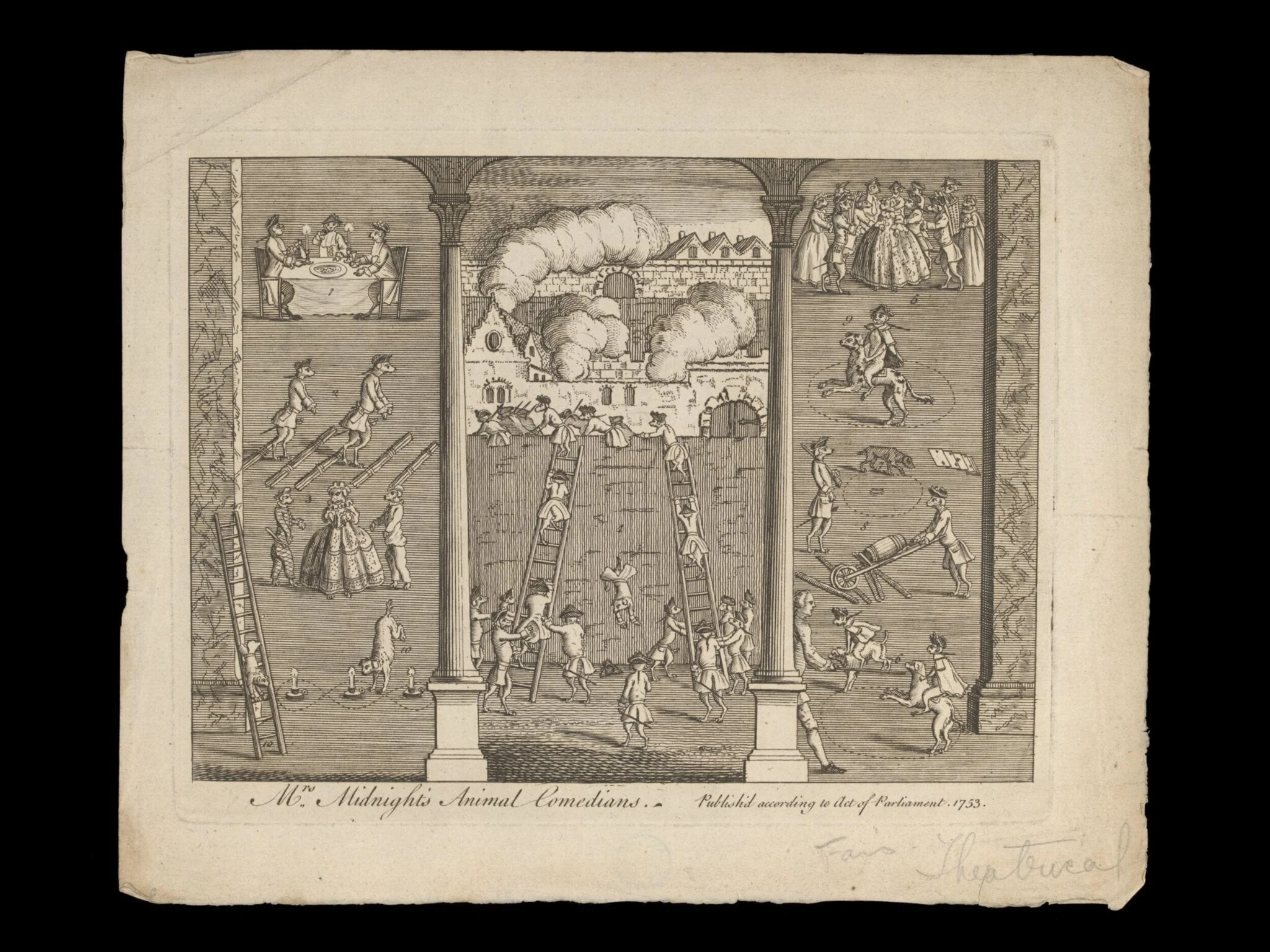 H Beard Print Collection, detail