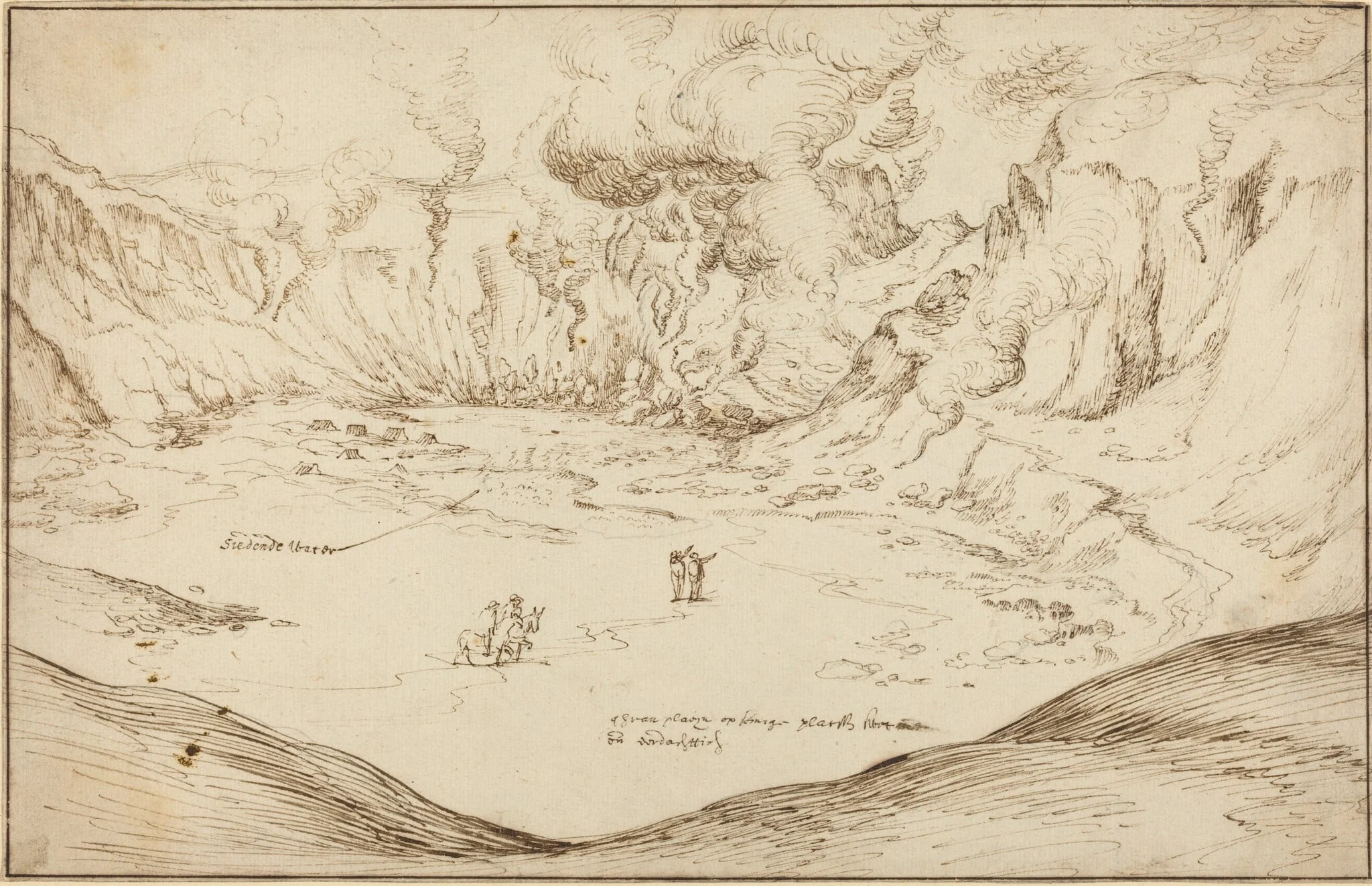 Forum Vulcani: The Hot Springs at Pozzuoli, detail