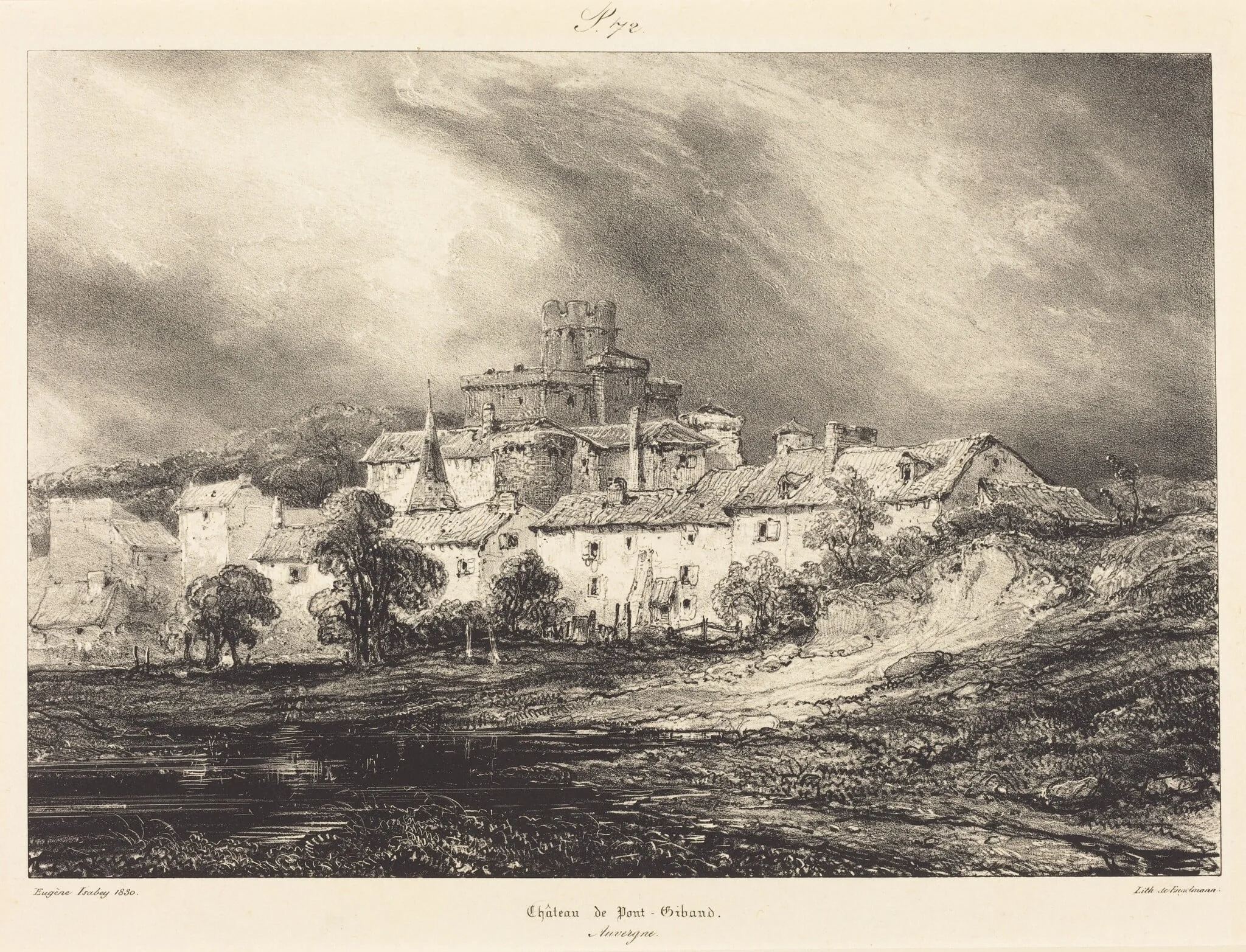 Château de Pont-Gibaud, detail