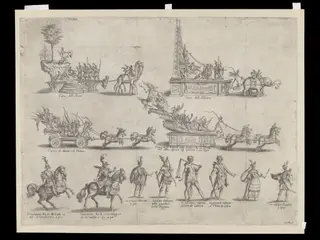 H Beard Print Collection, by Jacques Callot, 1615