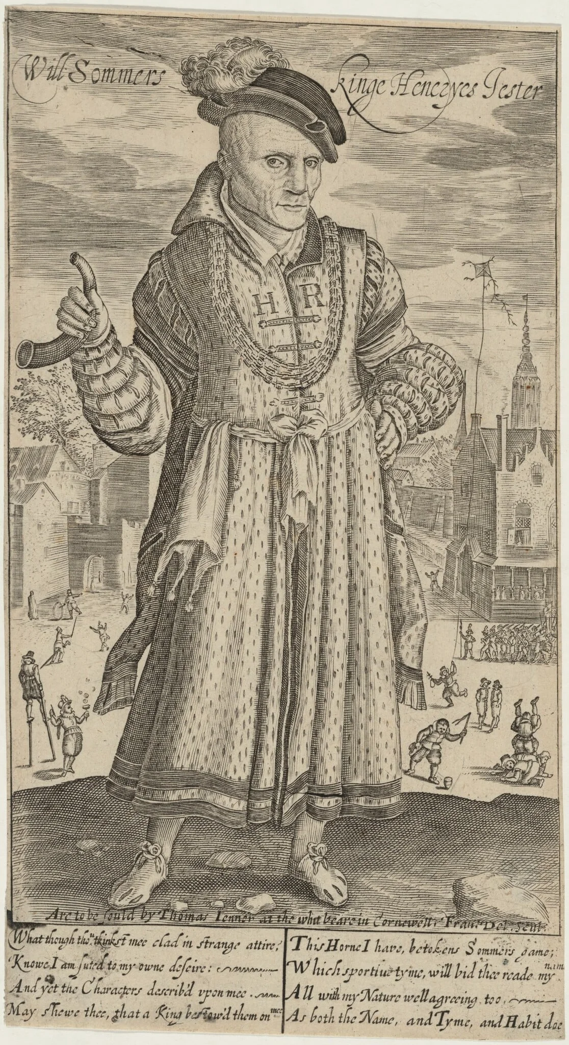 Will Sommers, Kinge Henryes Jester, detail