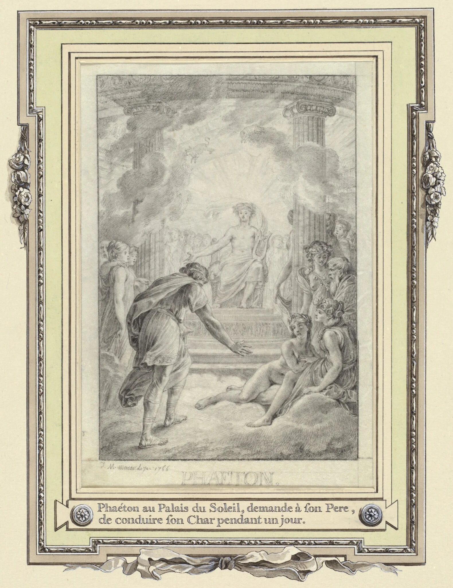 Phaeton au Palais du Soleil ..., detail