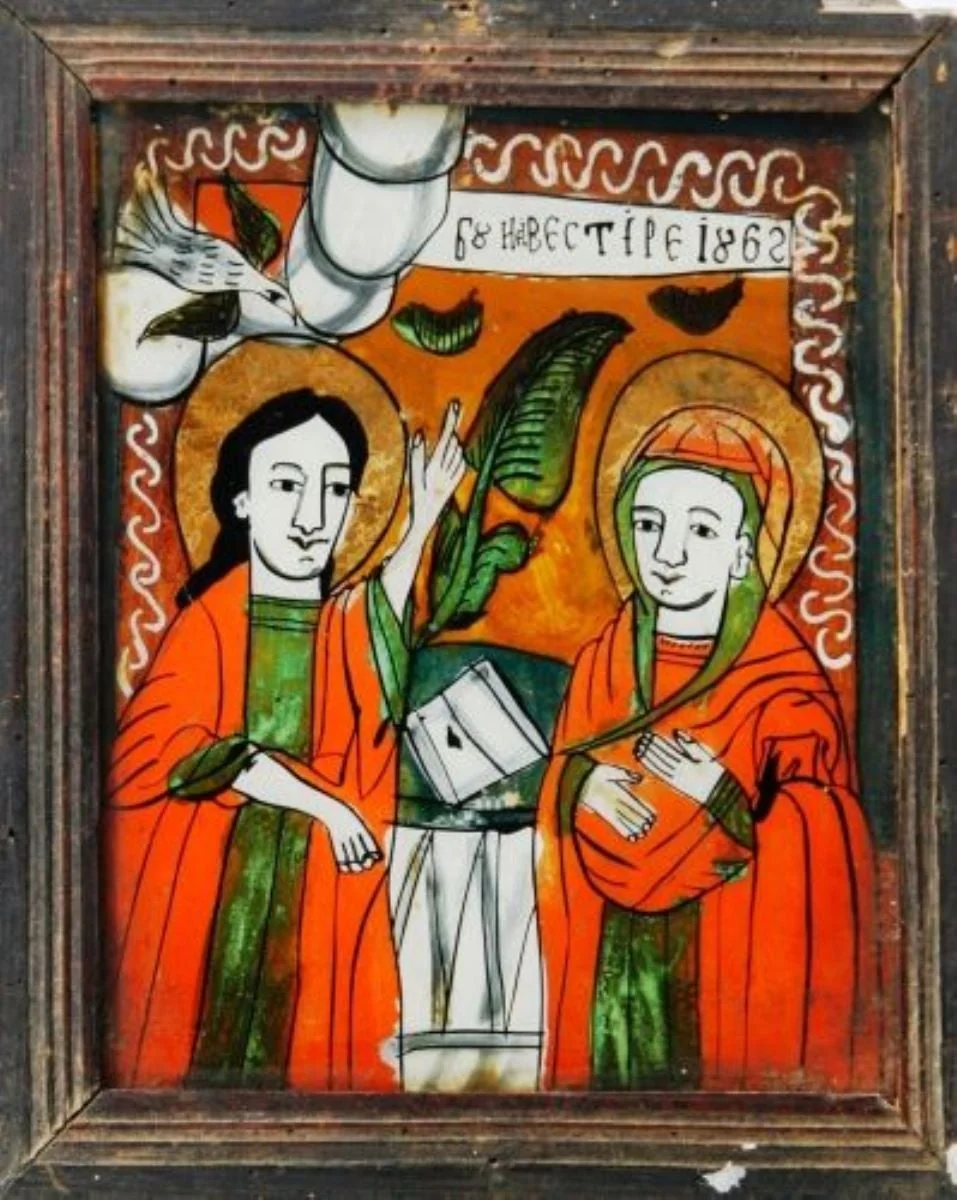 Buna Vestire, detail