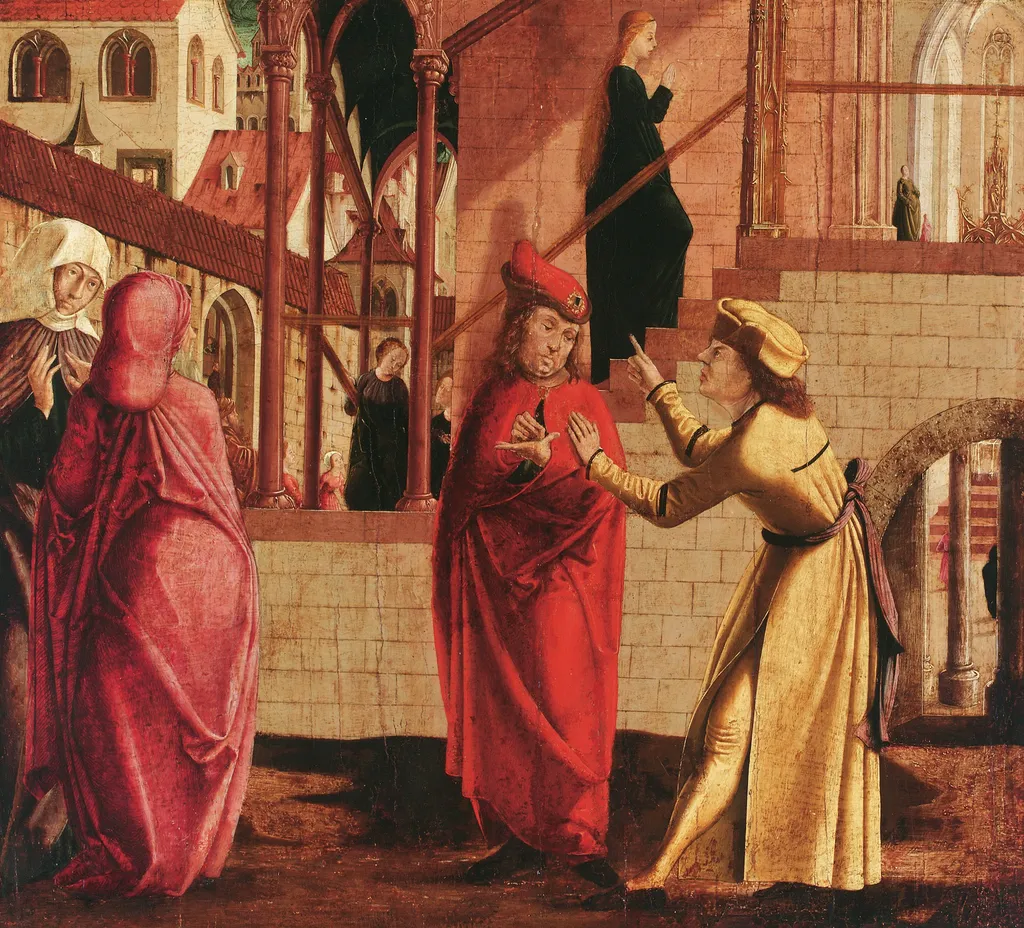 Tempelgang Mariens, by Marx Reichlich, unspecified, 1502