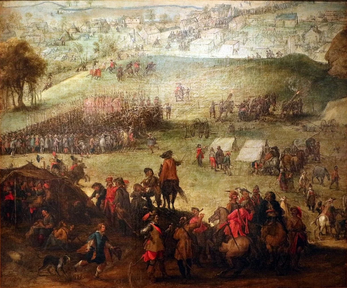 Rendição de uma cidade, detail