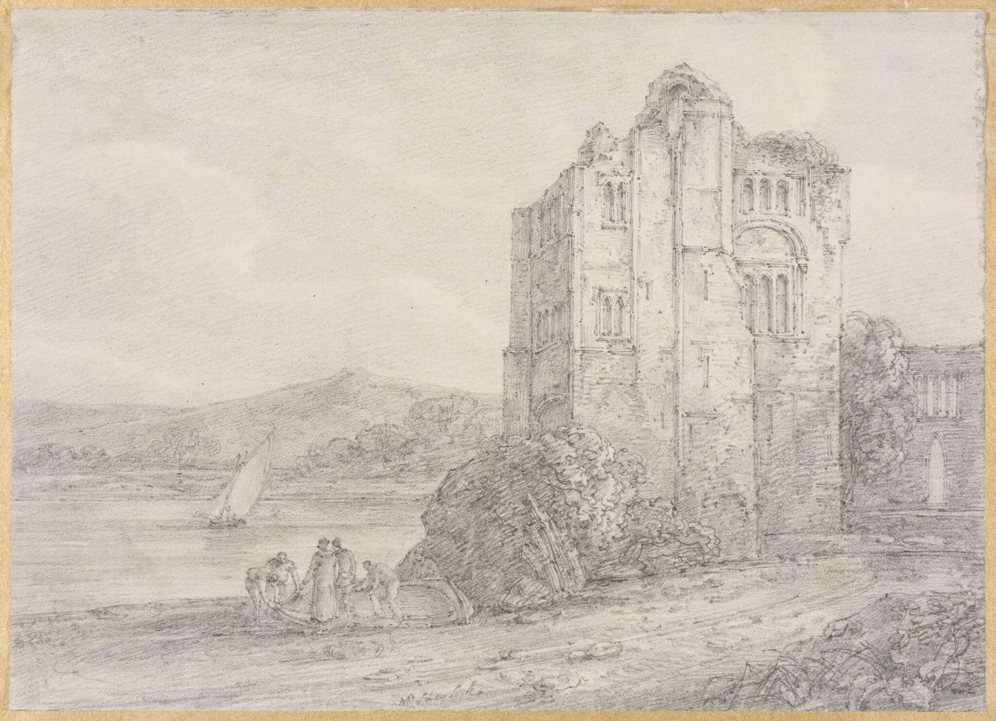 Newark Castle, detail