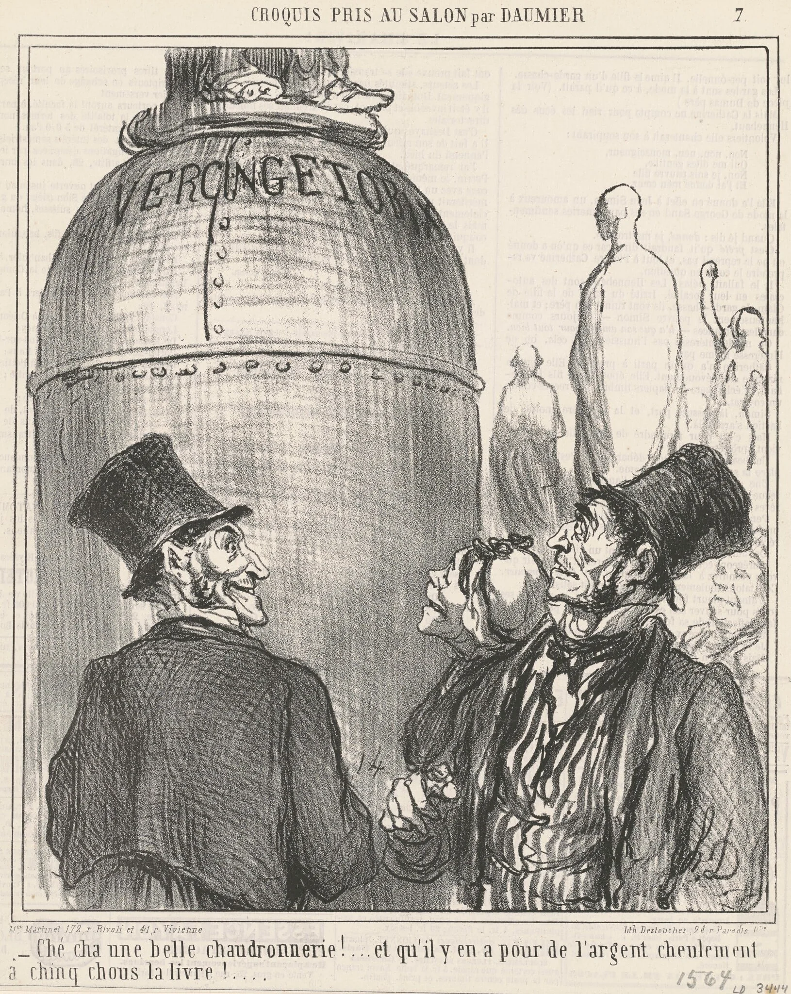 Ché cha une belle chaudronnerie!, detail