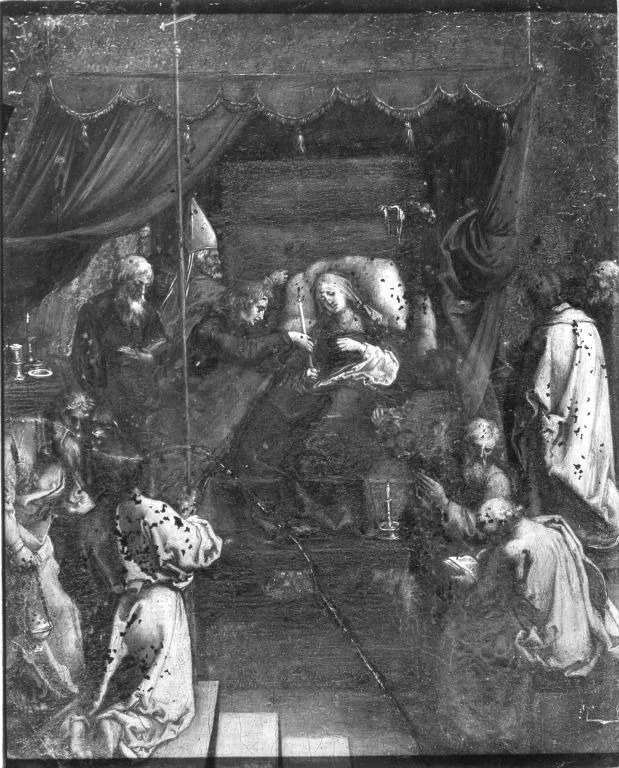 Tod Mariae (Kopie nach), detail