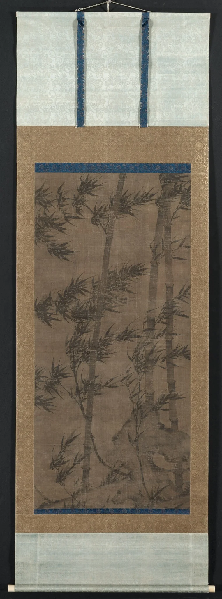 Bamboo in Four Seasons: Summer and Winter, detail