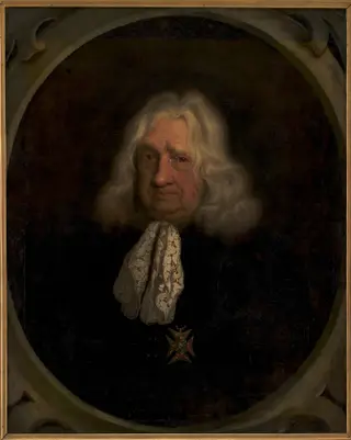 Jean Baptiste Tavernir, by Jacques d'Agar, oil, 1694