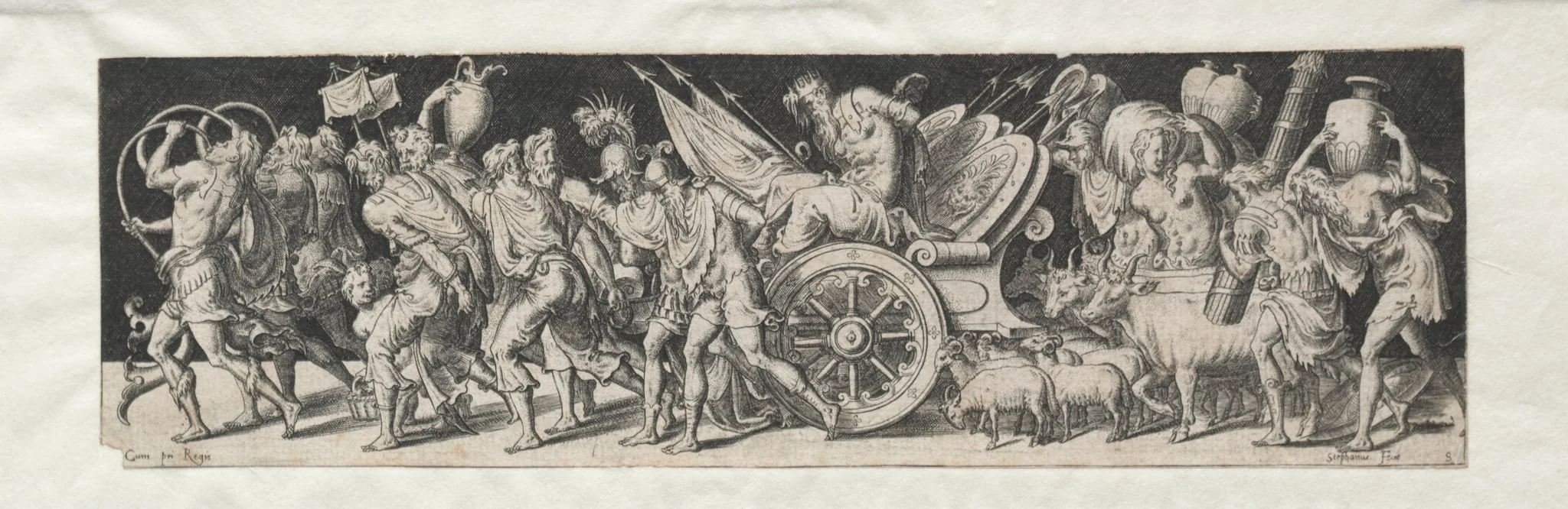 Combats and Triumphs No. 2: Triumphant March, detail