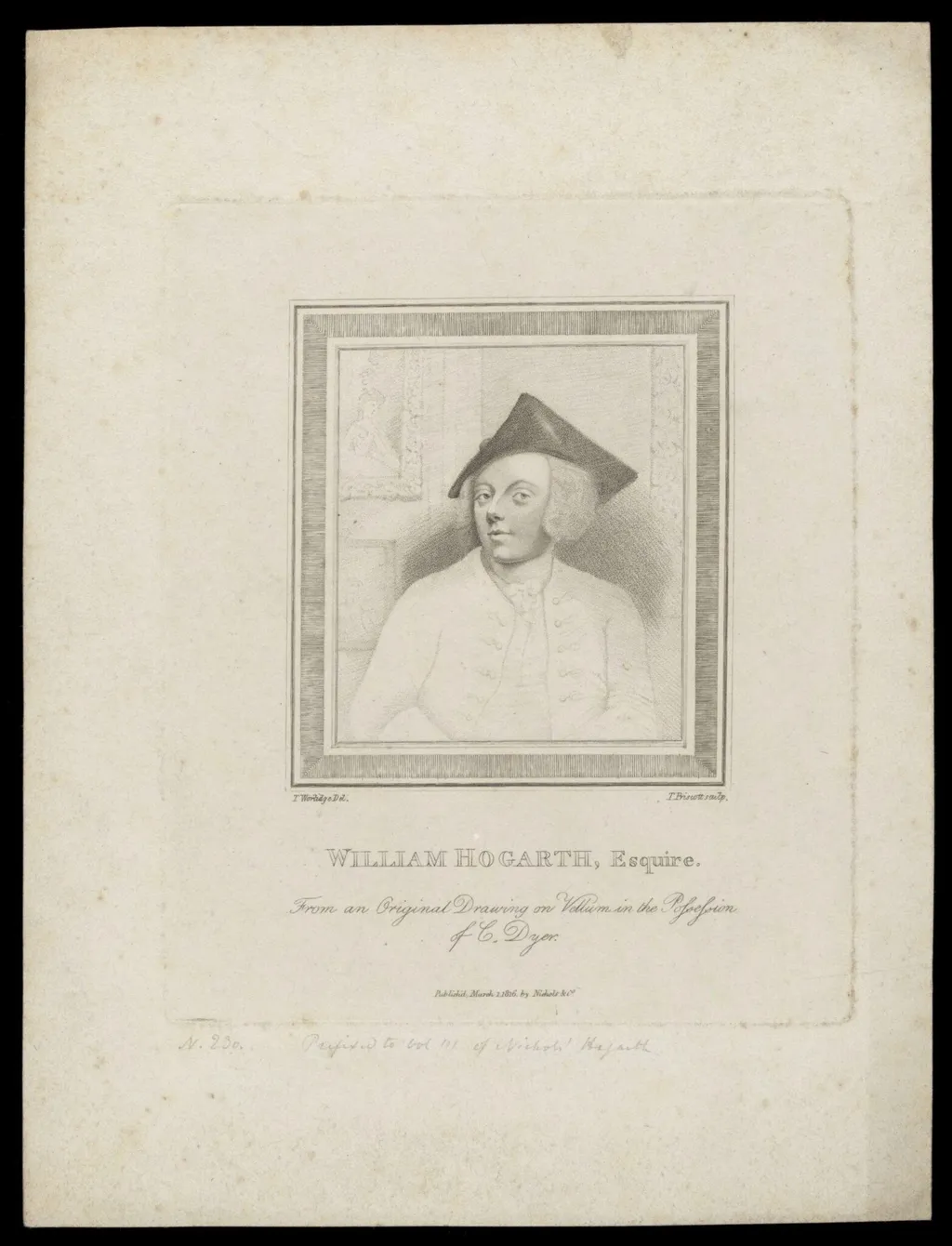 H Beard Print Collection, by Thomas Worlidge, 1