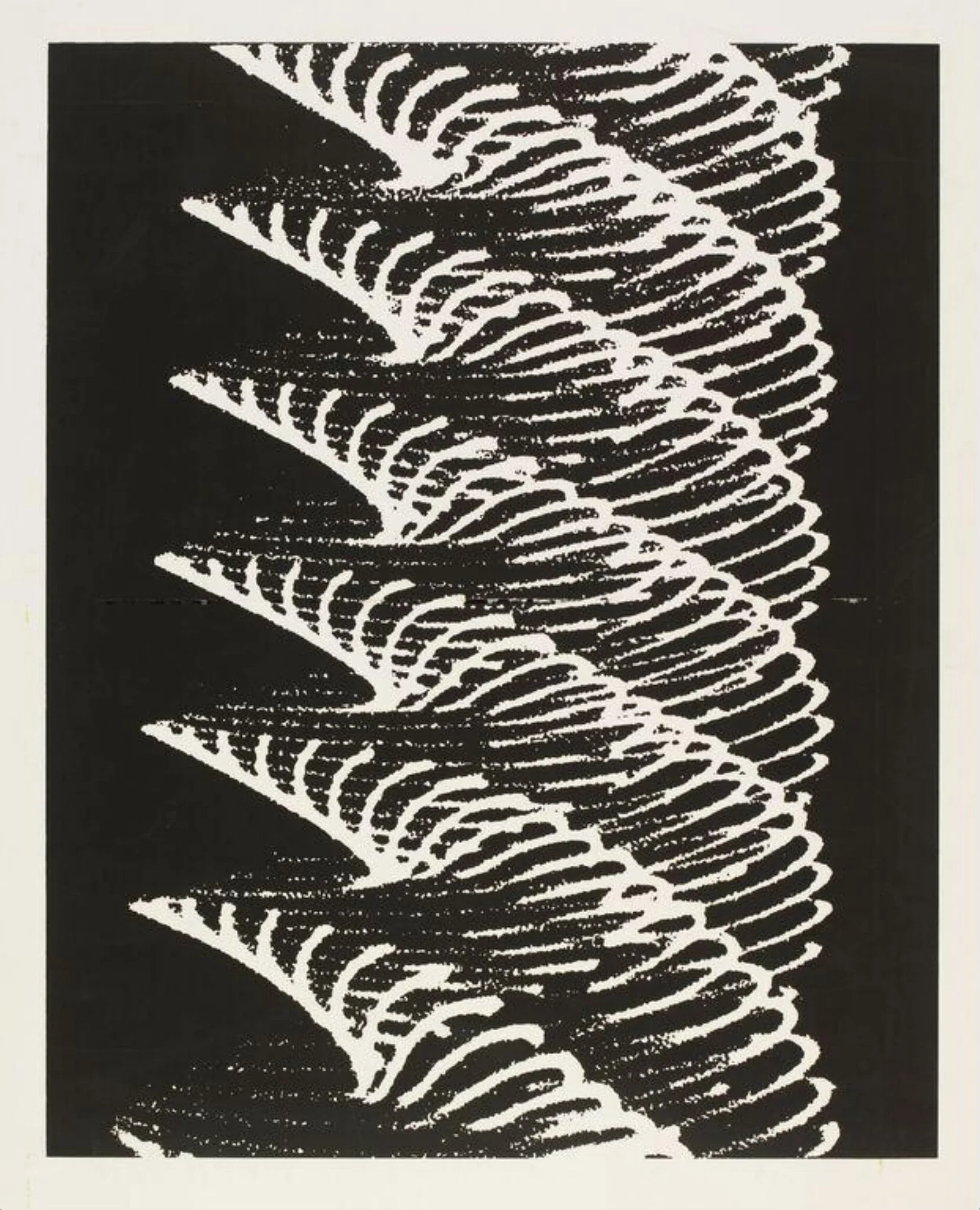 Analog-Grafik P2 (Pendular Oscillogram), detail