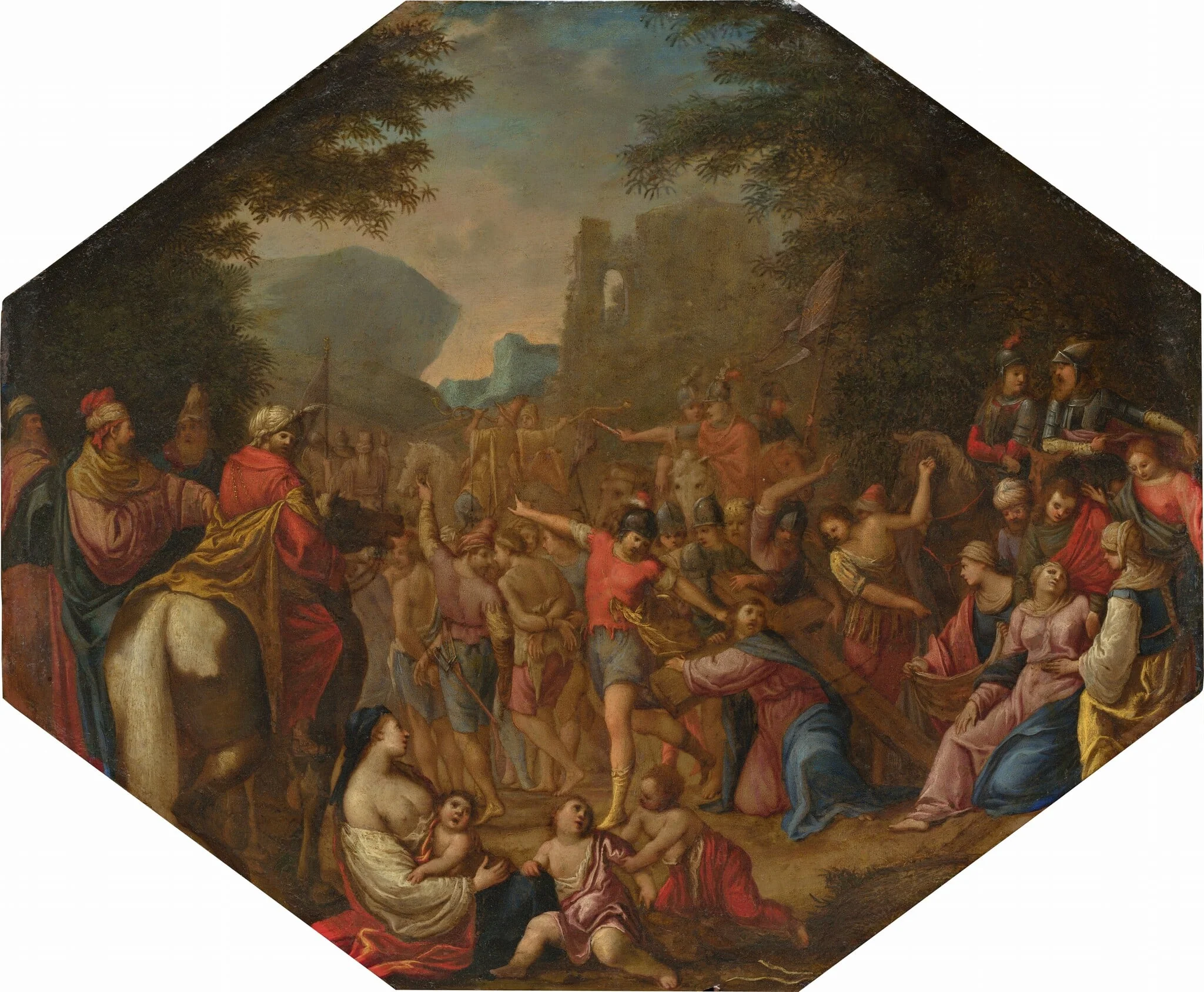 Road to Calvary, detail