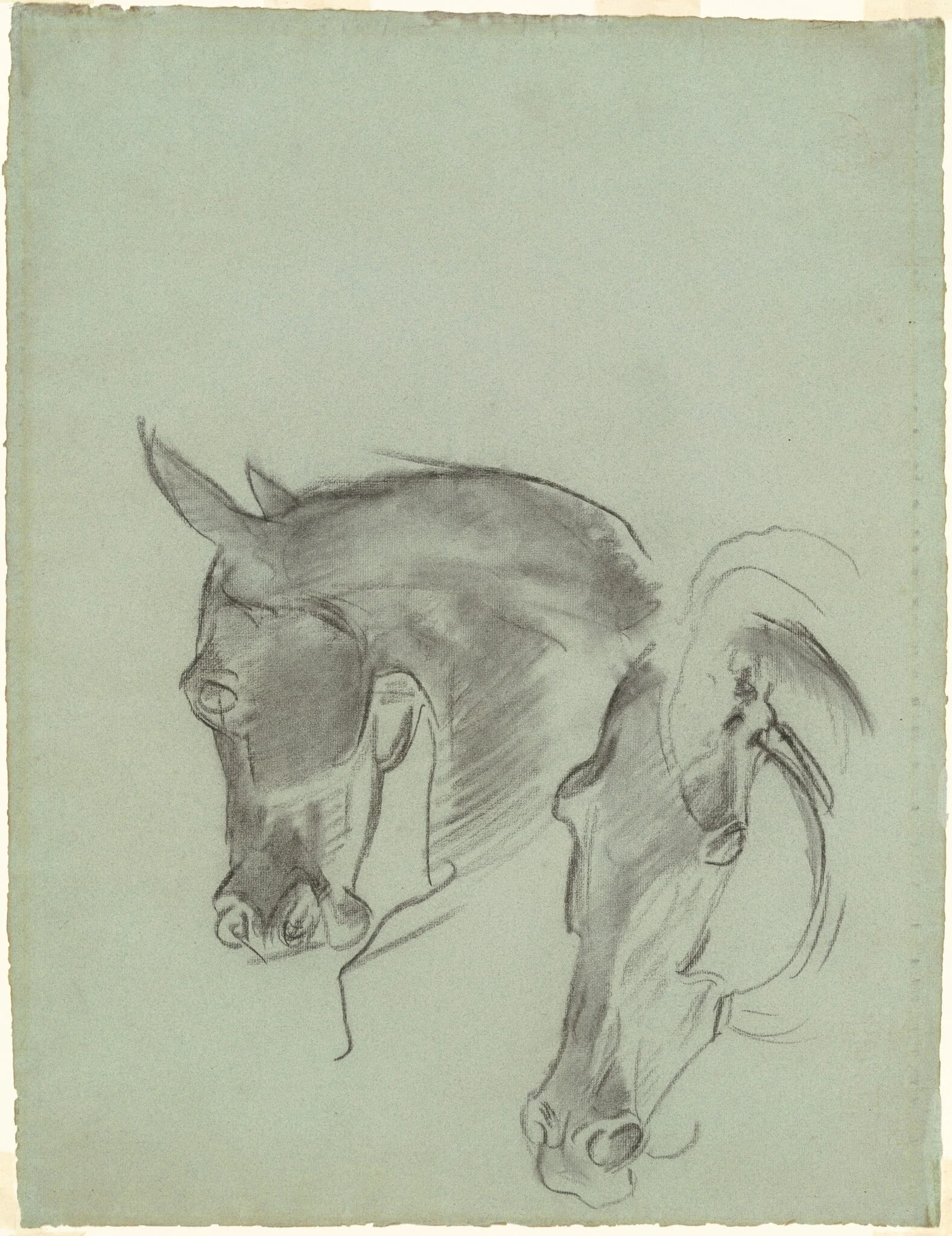 Studies for "The Fall of Gog and Magog", detail