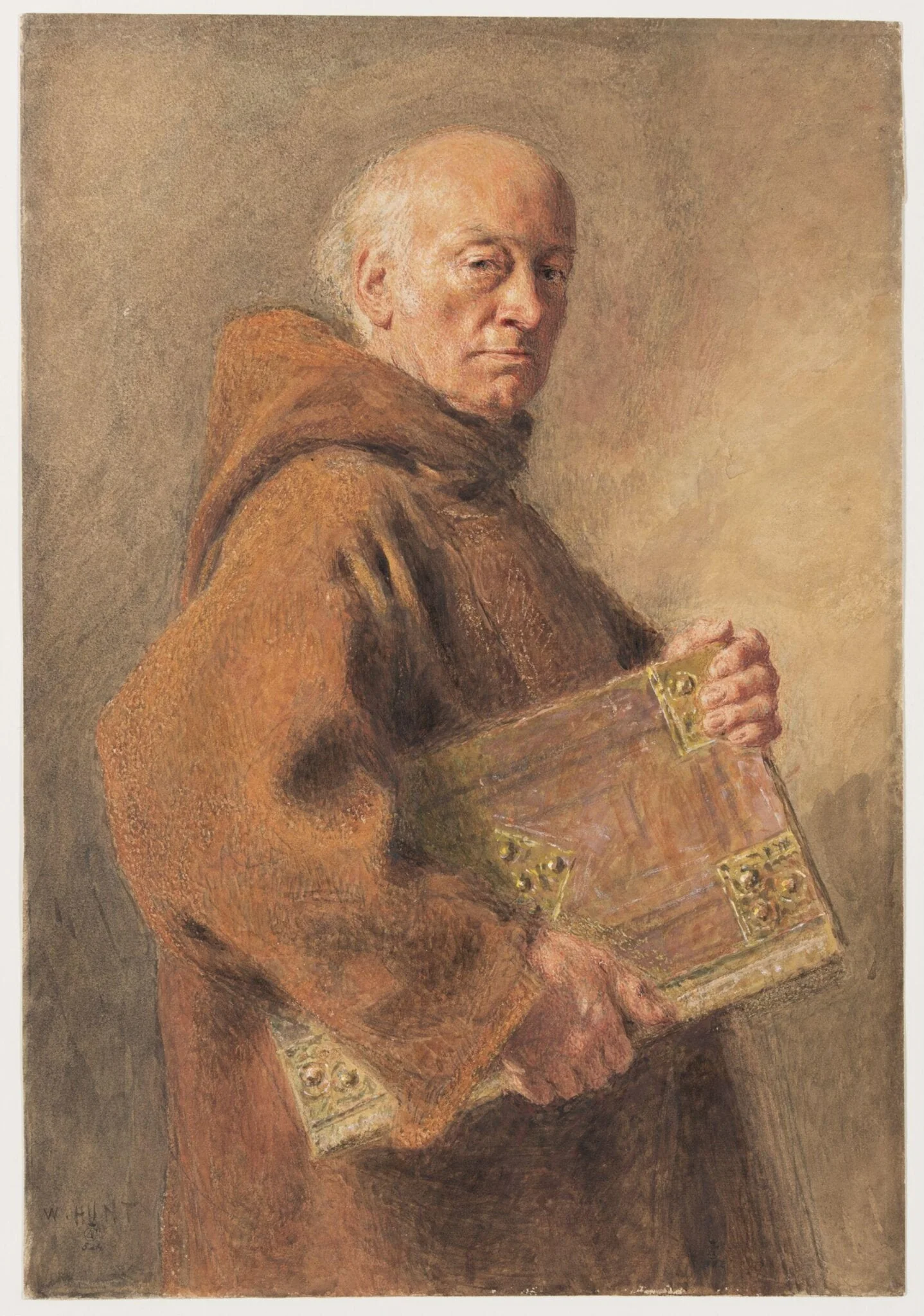 The Monk, detail