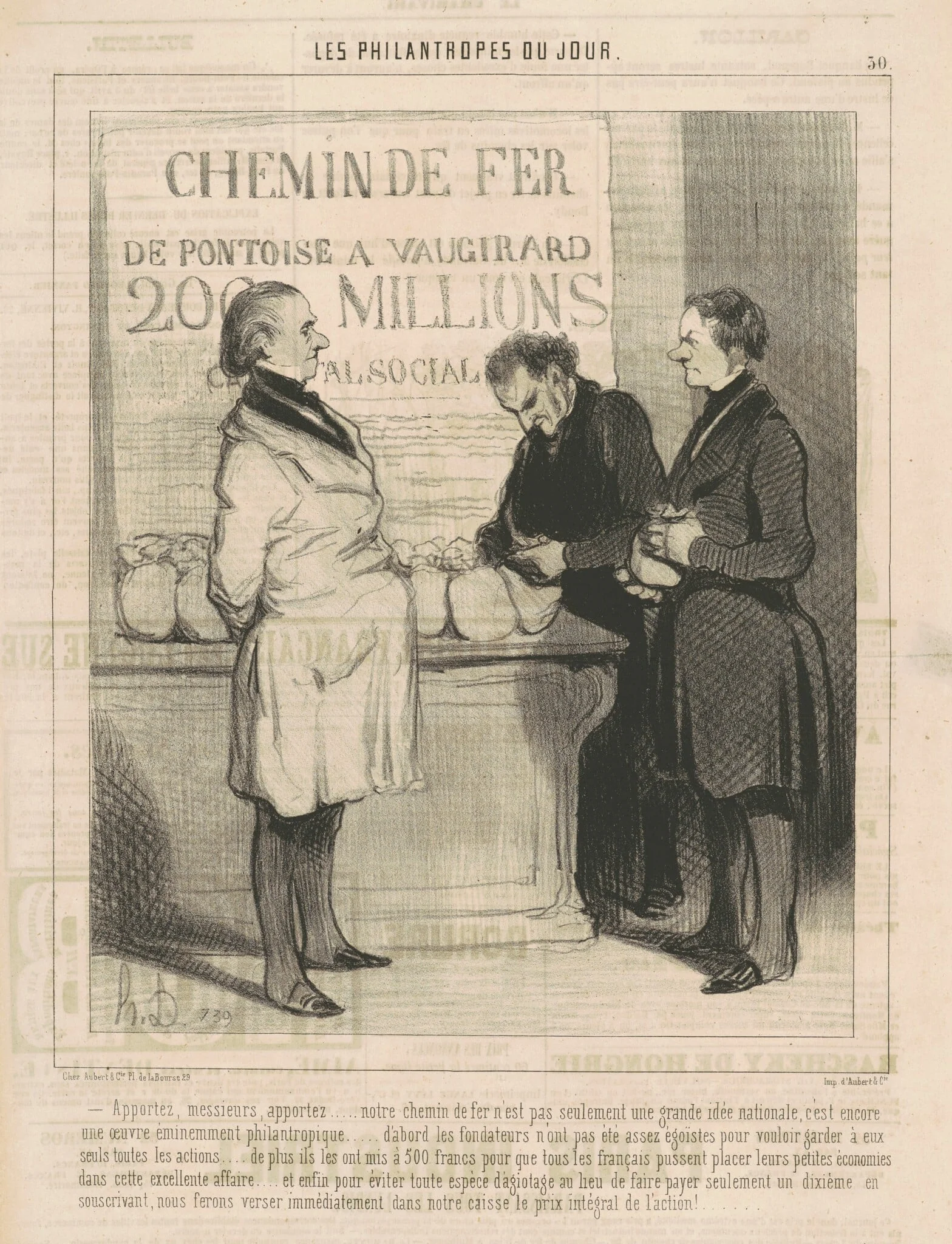 Apportez, messieurs, apportez ..., detail