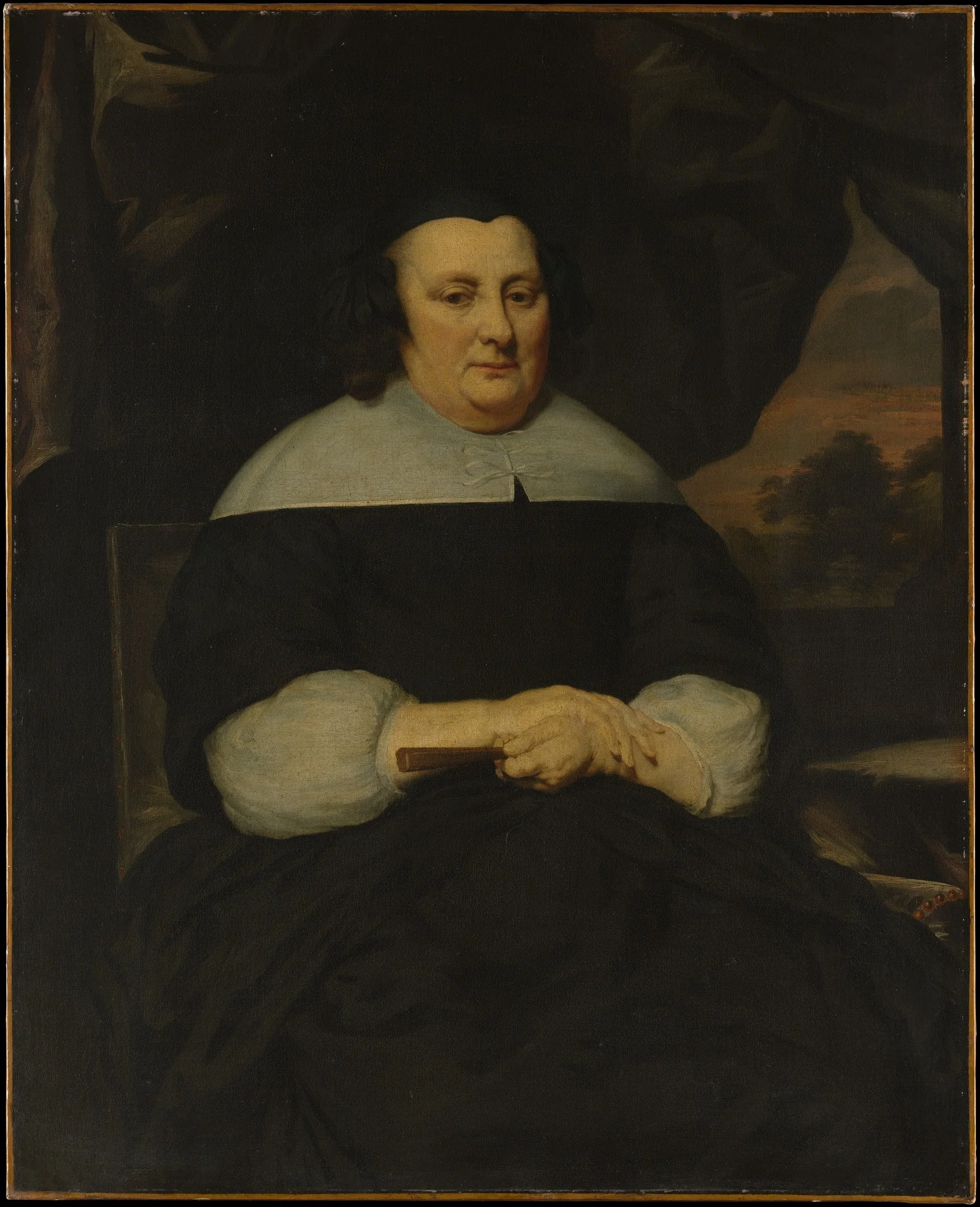 Portrait of a Woman, detail