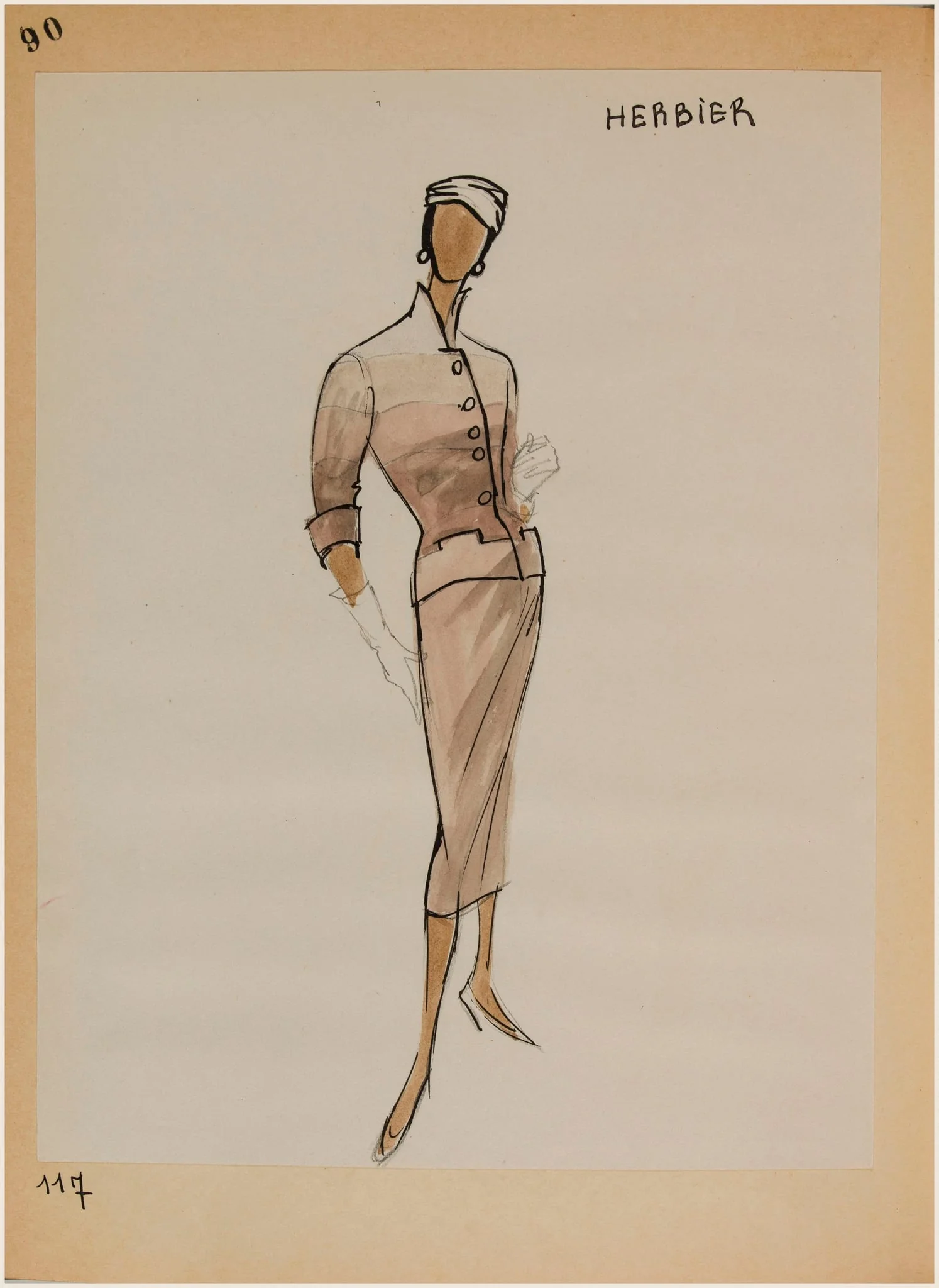 Herbier, detail