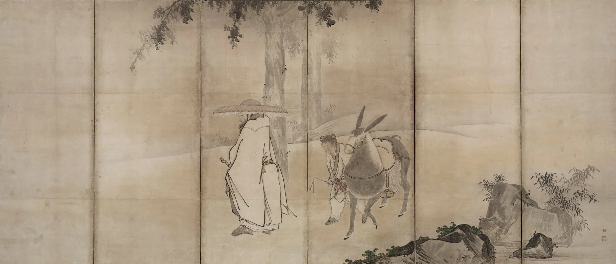 Su Shi (So Shoku), detail