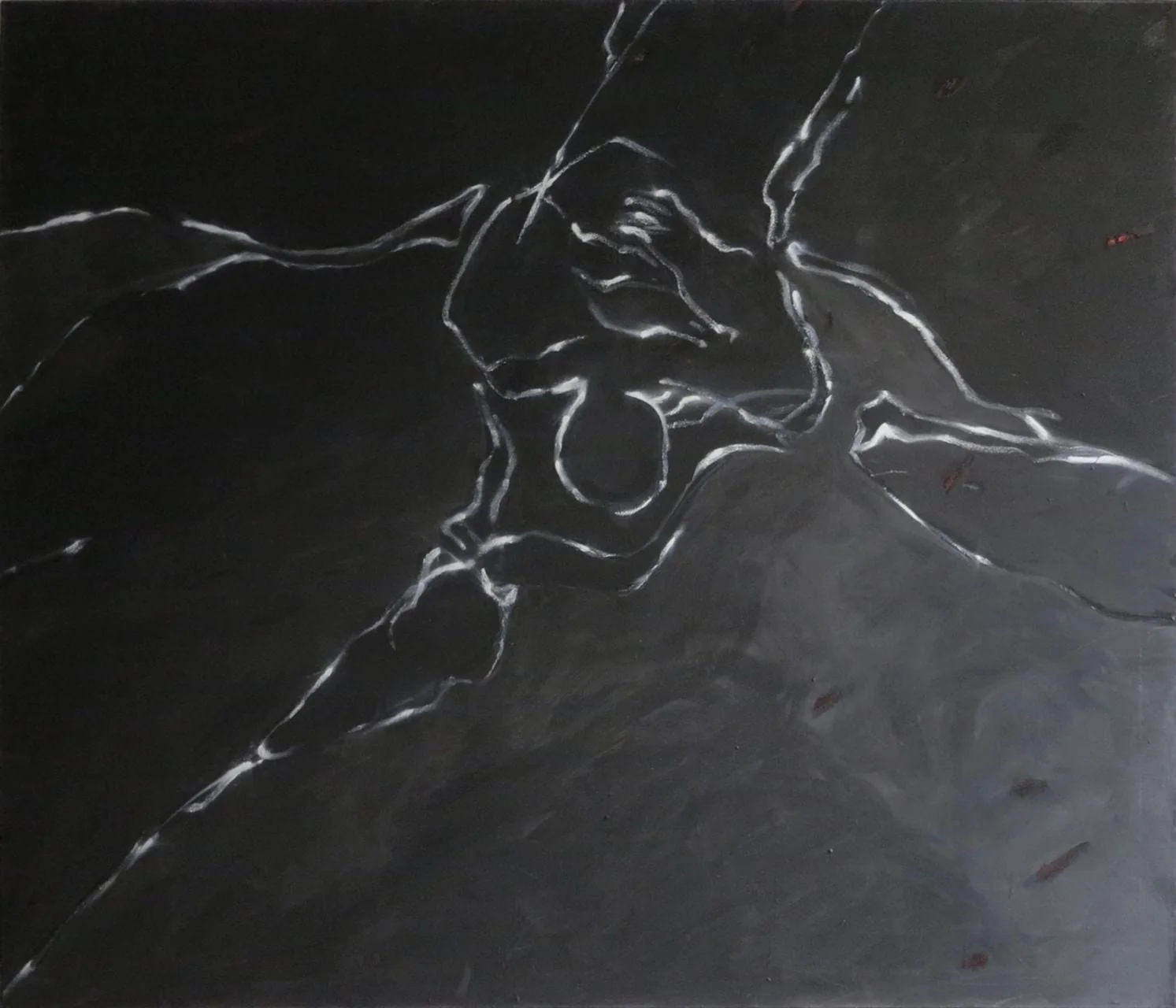 Grob, Stephanie - Malerei, Ohne Titel, detail