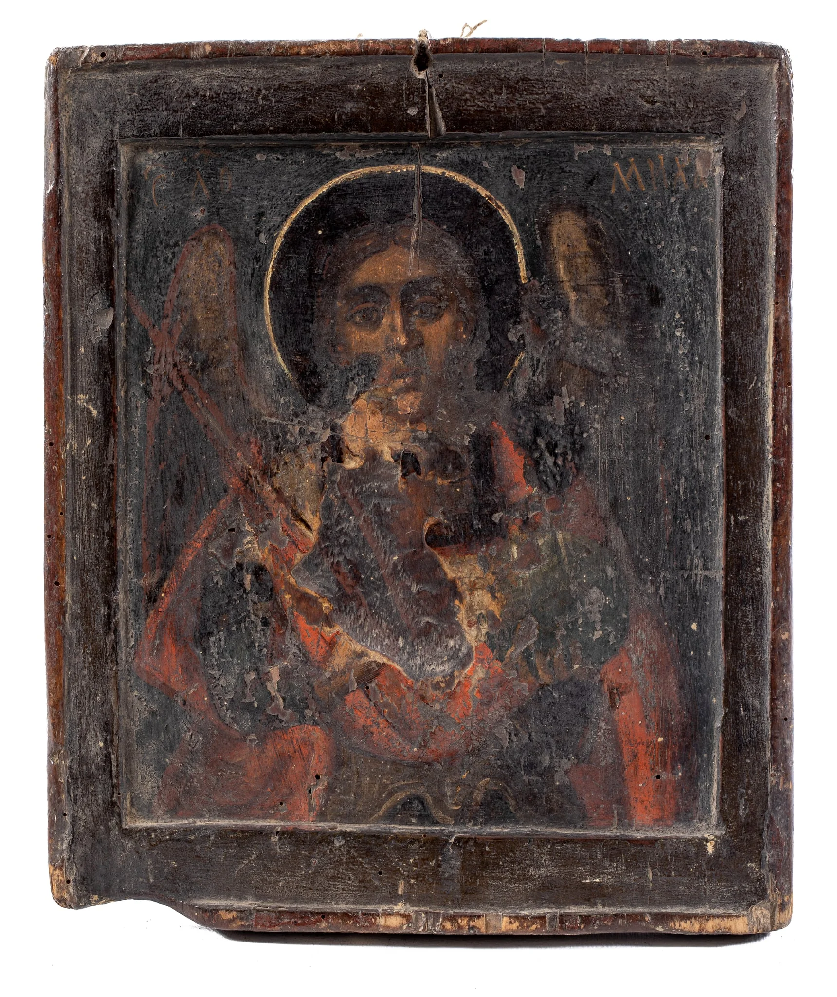 Arhanghelul Mihail, detail