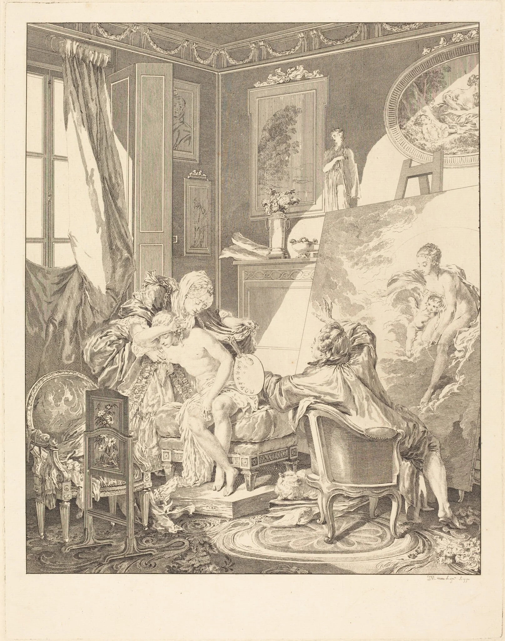 Le modèle honnête, detail