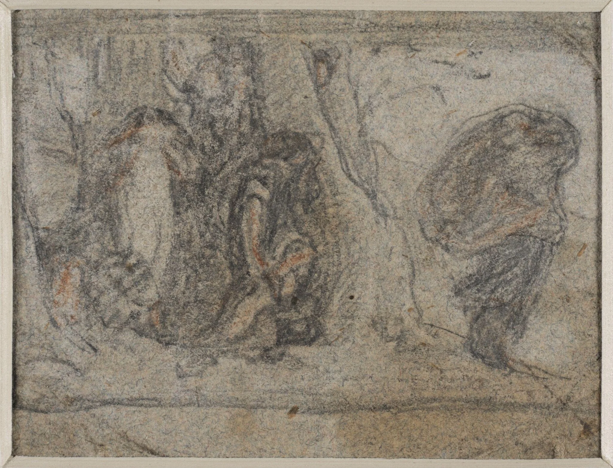 Only a Shower., detail