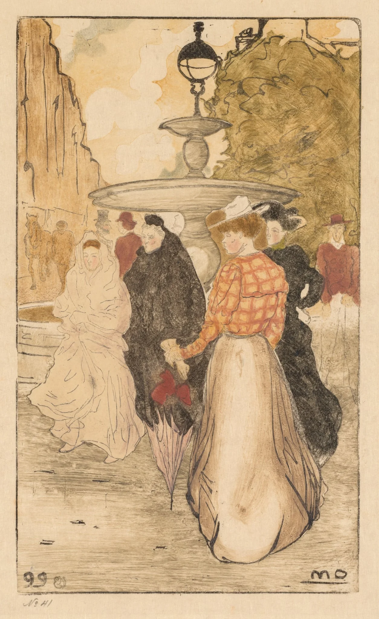 Place Saint Georges, detail