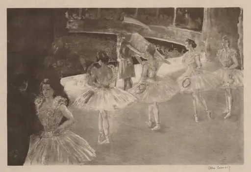 Le Ballet, by Alexandre Lunois, 1898
