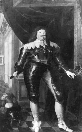 Portrait of King Władysław IV Vasa, by Christian Melich, oil, 1640