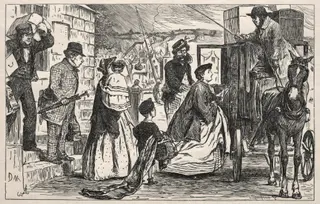 Our Brilliant Failure, by George Louis Palmella Busson Du Maurier, 1865