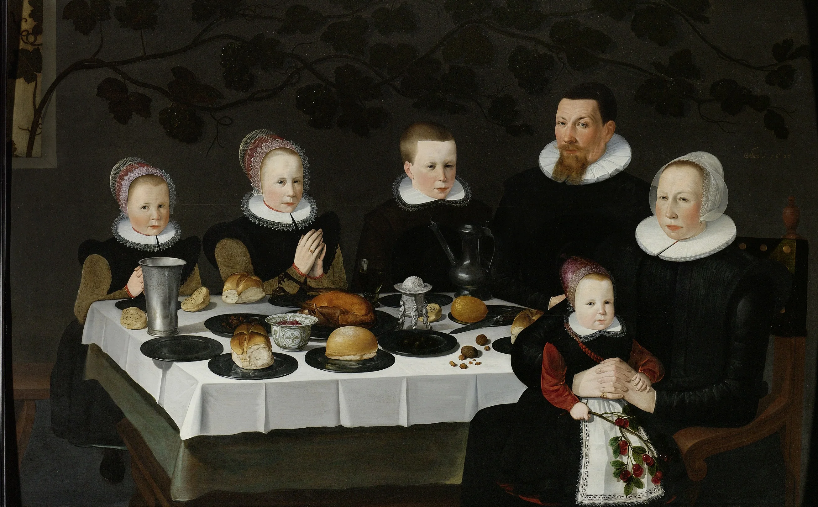 Family portrait, detail