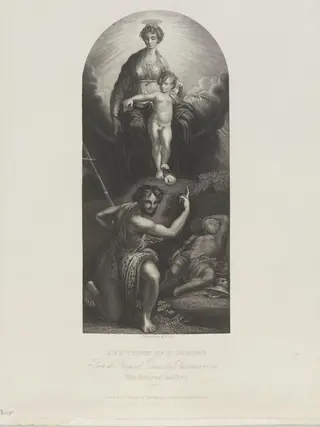 Vision of St. Jerome, by William Thomas Fry
